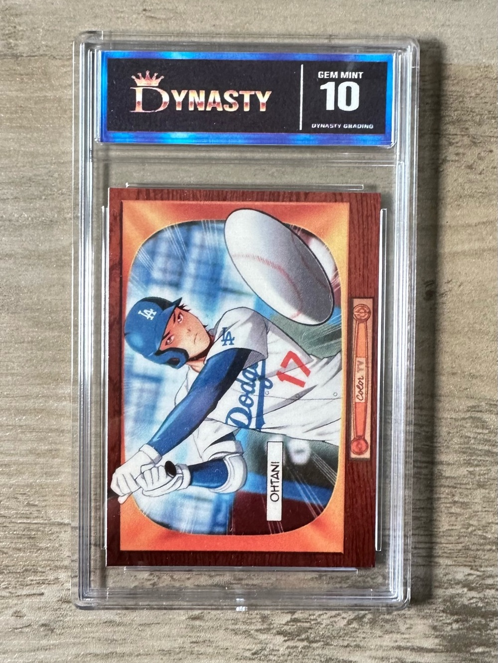 Shohei Ohtani 2024 Bowman 1955 Anime #BA2 Gem Mint 19 Novelty Card.